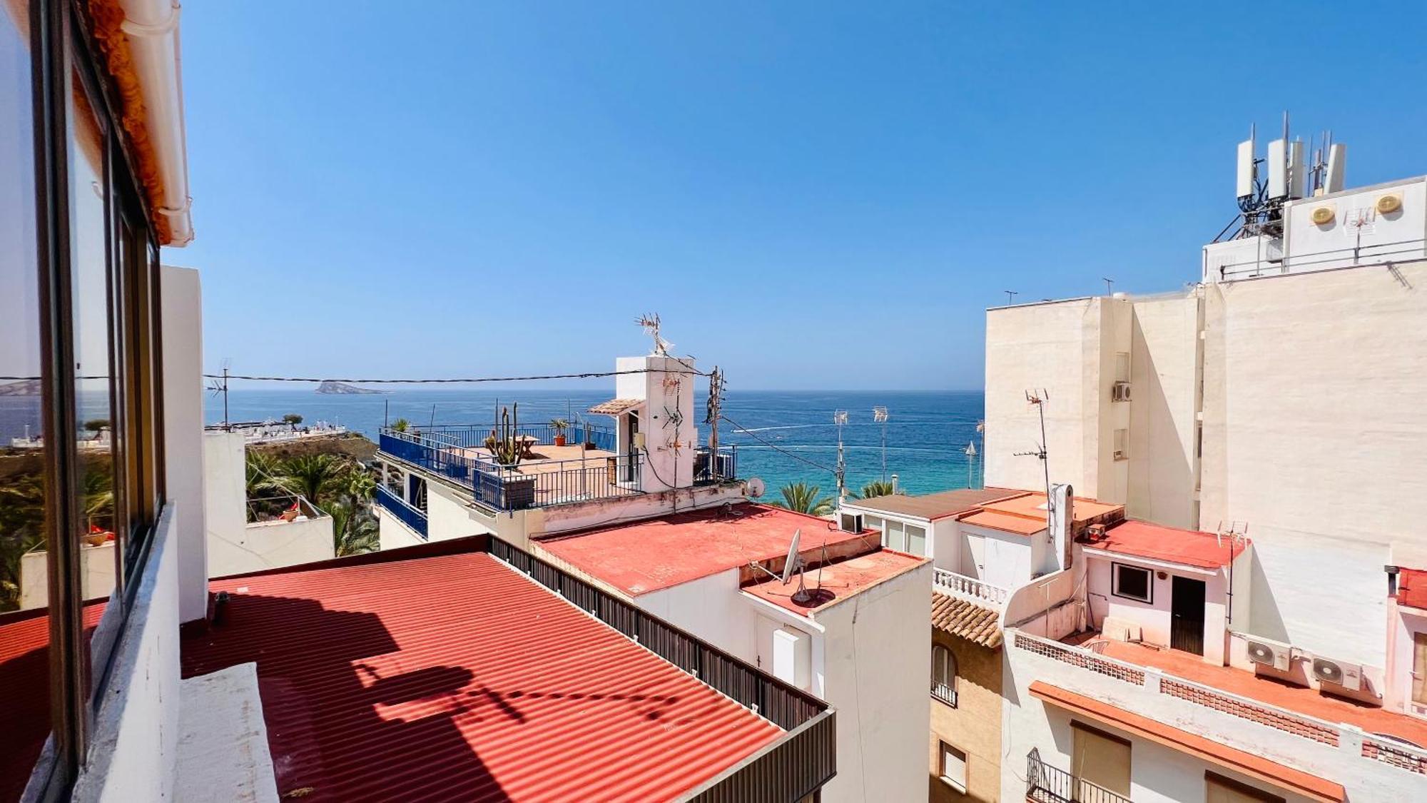 Atico Con Vistas En El Casco Antiguo De Benidorm Leilighet Eksteriør bilde