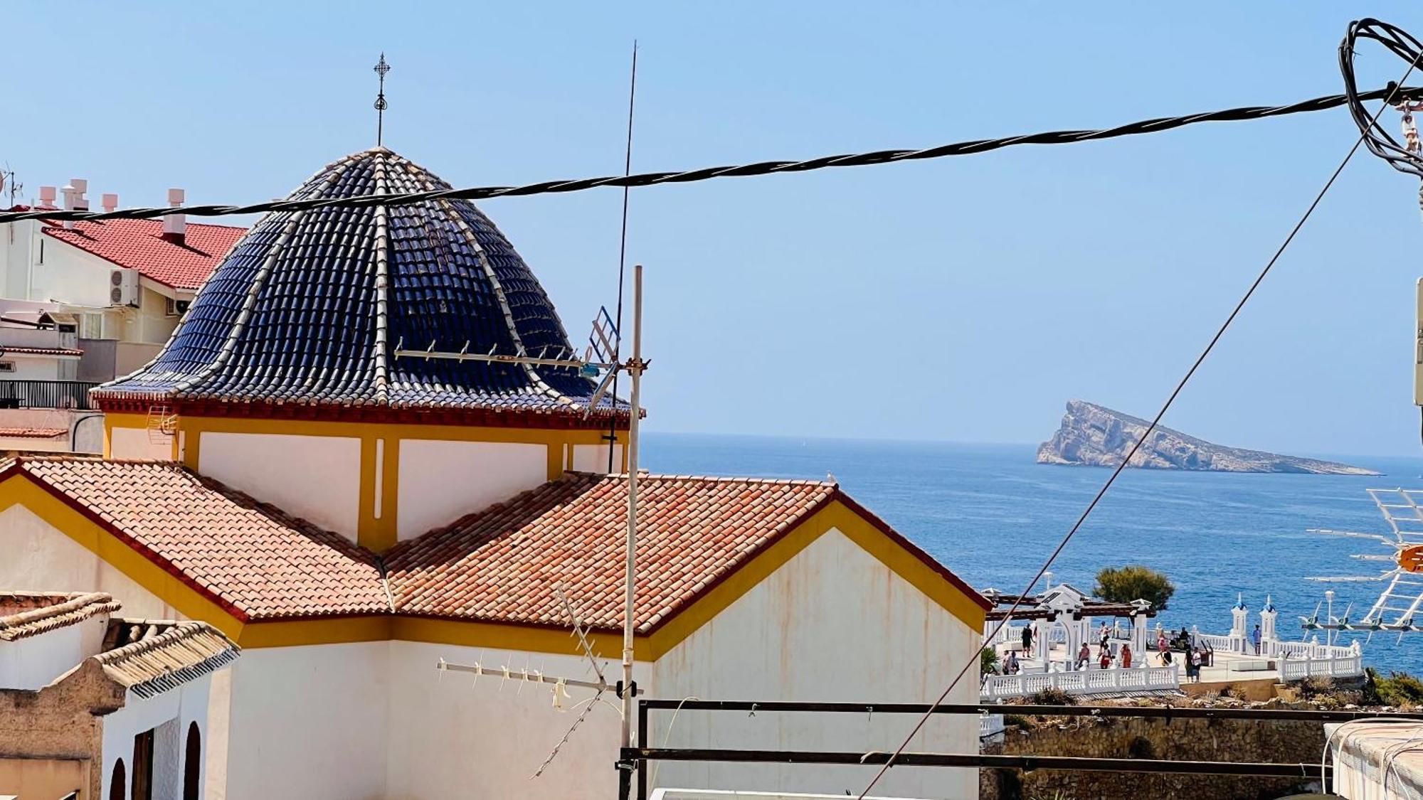 Atico Con Vistas En El Casco Antiguo De Benidorm Leilighet Eksteriør bilde